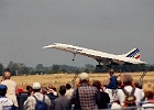 Landung der Concorde F-BVFB auf dem Baden Airpark im Sommer 2003 - Canon EOS 300 Analog